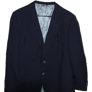 Jack Nicklaus Sports Coat Navy Blue 46R 46 R Golf